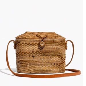 Bali Rattan Straw Woven Bag Made by Hand